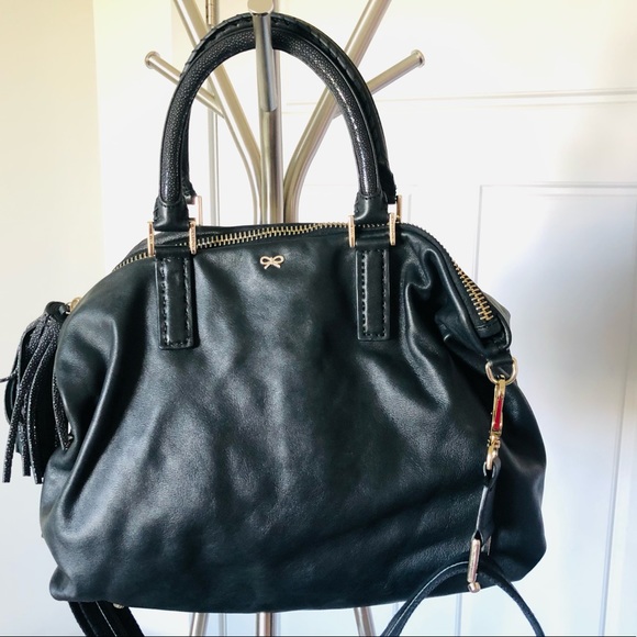 Genuine soft leather Anya Hindmarch work bag - Picture 1 of 5